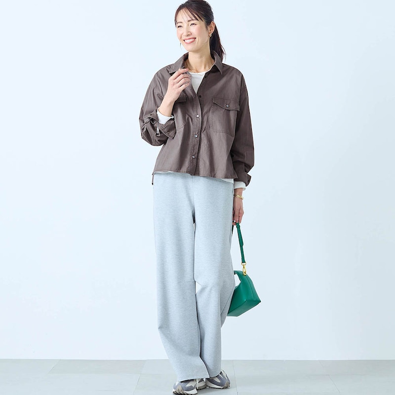 モデル身長173cm／M　モカ（ショート）