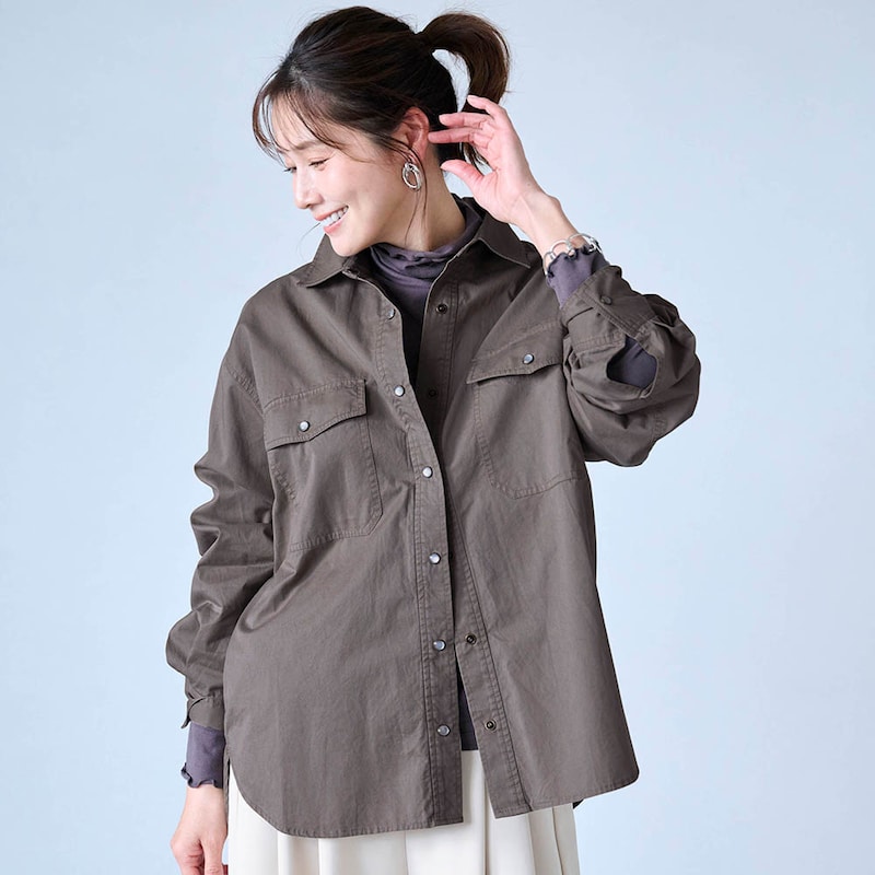 モデル身長168cm／M　モカ（ロング）