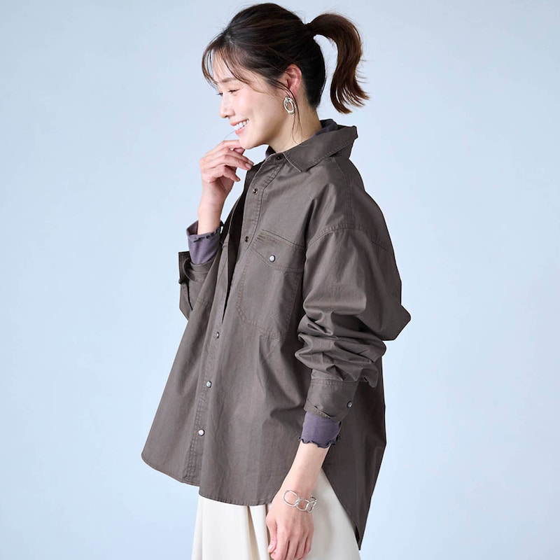 モデル身長168cm／M　モカ（ロング）