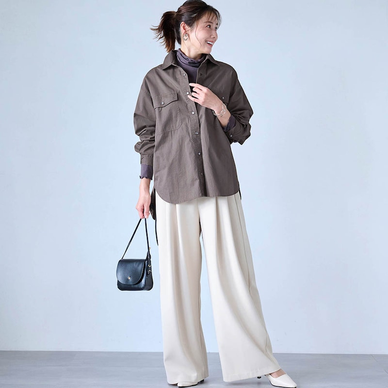 モデル身長168cm／M　モカ（ロング）