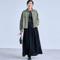 モデル身長168cm／M　セージ（ショート）