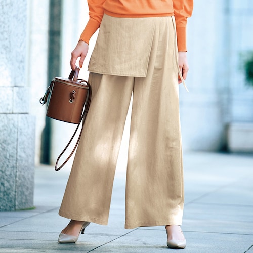 【4月17日再値下げ】 スカートパンツ2点セット 【TV newsおかえり で着用されました】