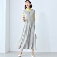 モデル身長169cm／M ※写真は撮影用のため身丈+6cmになります。