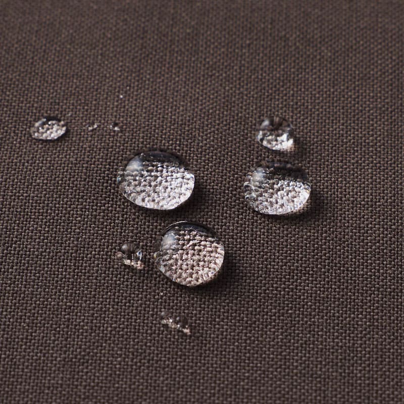 撥水加工は環境にやさしいオゾン加工を採用