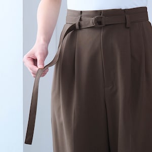あえて長く垂らしてアクセントにしても◎