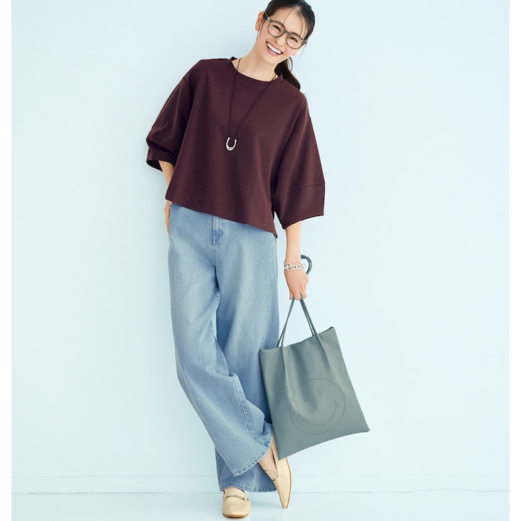 ランタンスリーブブラウス【乾燥機OK】 【メディア多数掲載！】ラクドライ