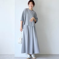 モデル身長172cm／M ※写真は撮影用のため股下+6cmになります。