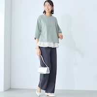 モデル身長169cm／M　※タンクトップのみ着用