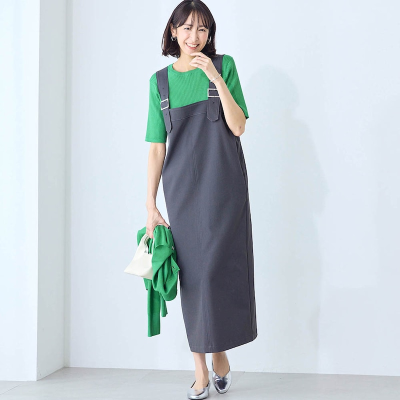 モデル身長169cm／M　※インナーニットのみ着用