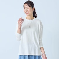 モデル身長173cm／M　※カットソーのみ着用