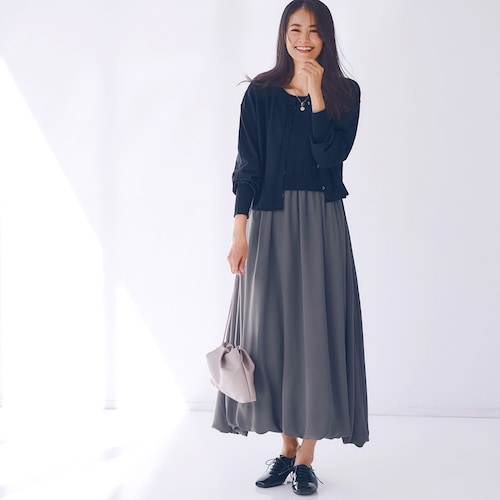 羽織り＋ワンピース2点セット