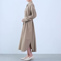モデル身長168cm／M ※写真は撮影用のため着丈+6cmになります。