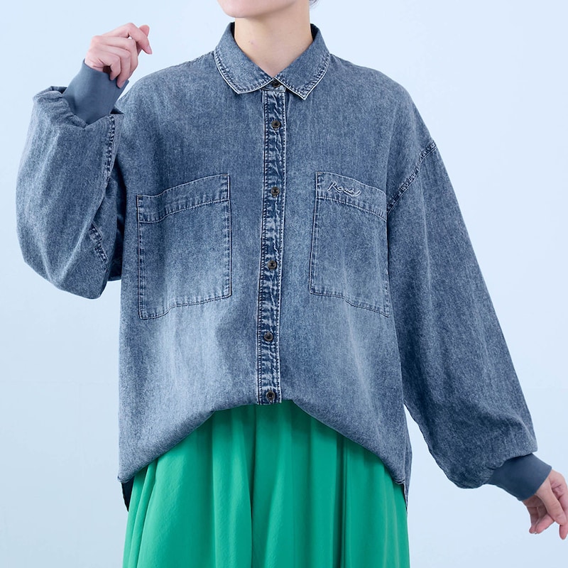 ボタンを留めた状態