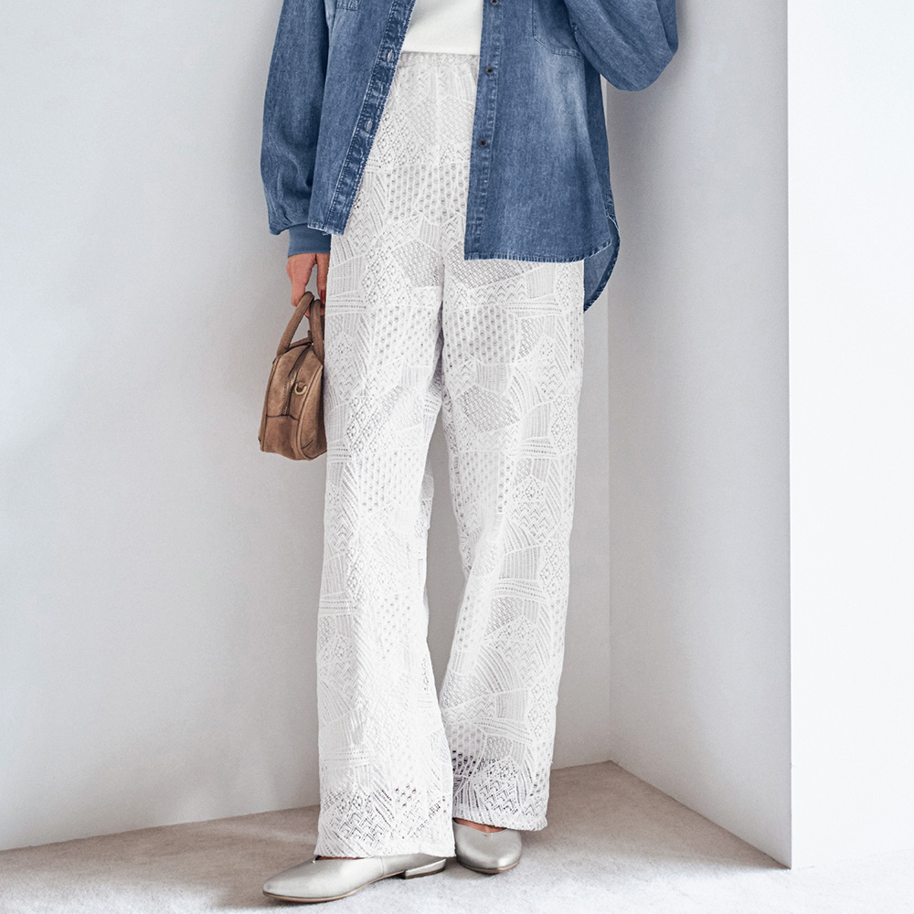 【ロウイング/Rowing】レースパンツ 【TV newsおかえり で着用されました】