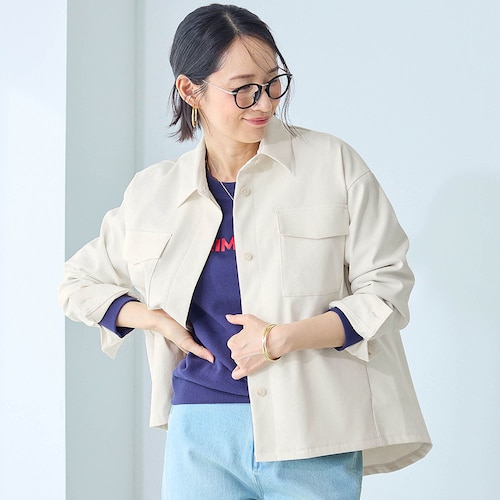 マカロニエアーシャツジャケット【吸水速乾】