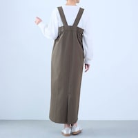 モデル身長168cm／M ※写真は撮影用のため着丈+6cmになります。