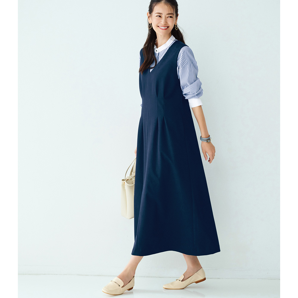 【カセット服】ジャンスカ【UVケア・洗濯機OK】