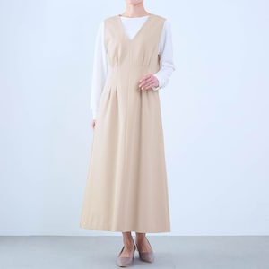 モデル身長168cm／M ※写真は撮影用のため身丈+6cmになります。
