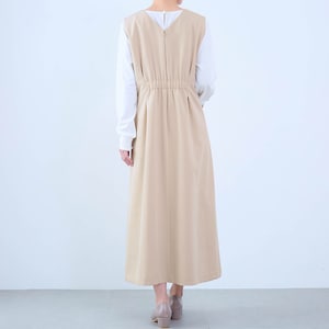 モデル身長168cm／M ※写真は撮影用のため身丈+6cmになります。