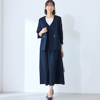 モデル身長169cm／M ※写真は撮影用のため身丈+6cmになります。