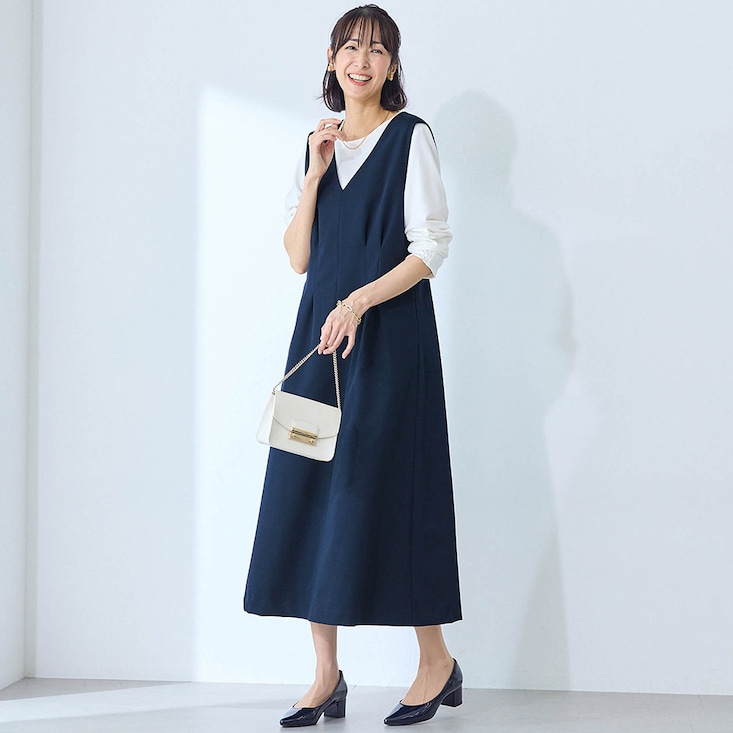 【カセット服】ジャンスカ【UVケア・洗濯機OK】