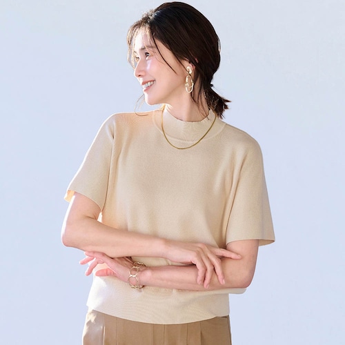 【カセット服】五分袖ニット