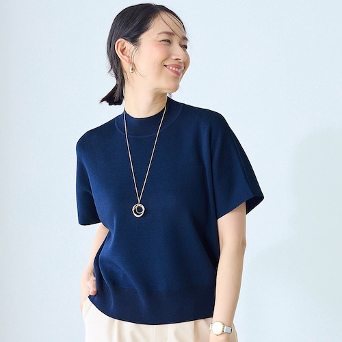 【カセット服】五分袖ニット