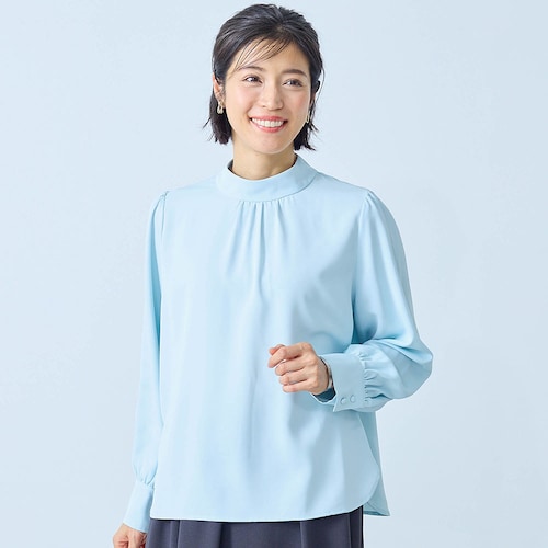 働くモニター隊と作った袖丈が選べるブラウス