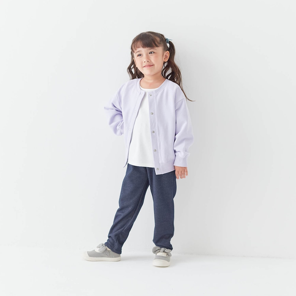ラベンダー／モデル身長105.5cm・110サイズ着用