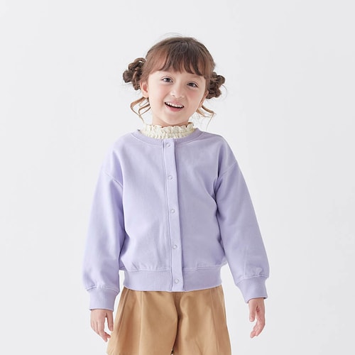 ２ＷＡＹ裏起毛カットソーカーディガン 【子供服 長袖】