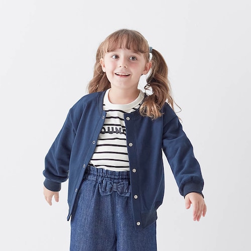 ２ＷＡＹ裏起毛カットソーカーディガン 【子供服 長袖】