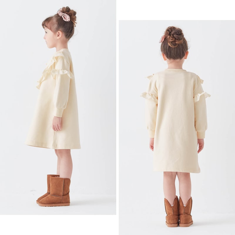 クリーム／モデル身長113cm・110サイズ着用