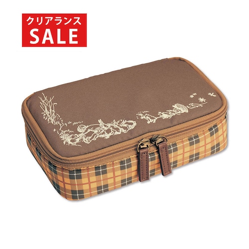 【クリアランス】【1回のみお届け】[ガジェットポーチ] デスクまわりコレクション「クラシック・プー」