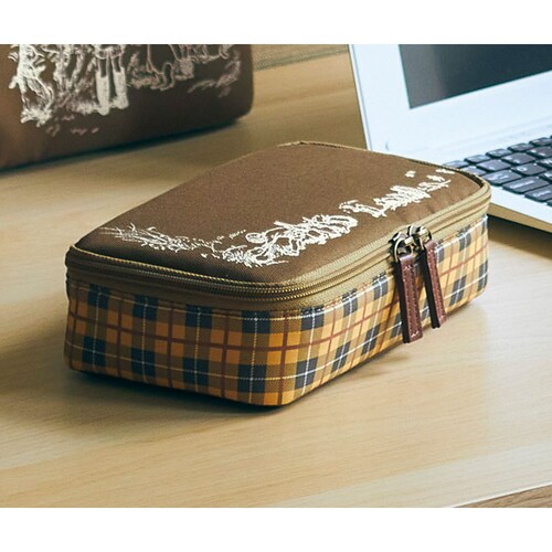 【クリアランス】【1回のみお届け】[ガジェットポーチ] デスクまわりコレクション「クラシック・プー」