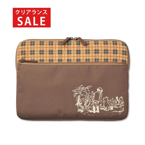 【クリアランス】【1回のみお届け】[パソコンケース] デスクまわりコレクション「クラシック・プー」