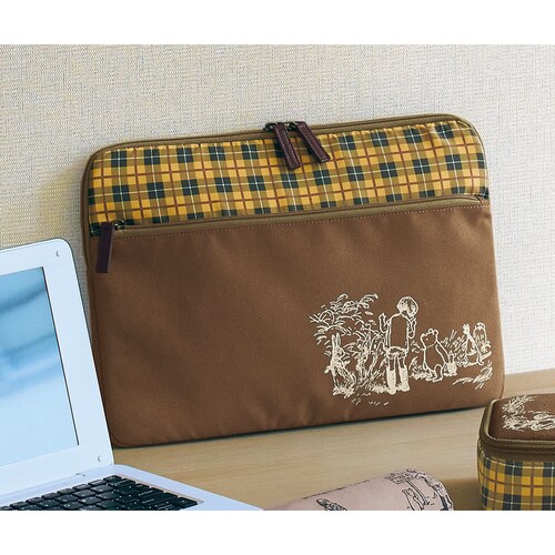 【クリアランス】【1回のみお届け】[パソコンケース] デスクまわりコレクション「クラシック・プー」