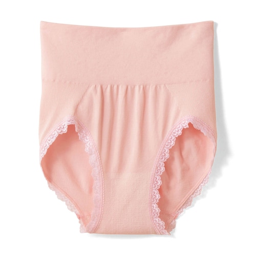 【クリアランス】【1回のみお届け】[ソフトピンク][Lサイズ] ソフトフィット成型ショーツ