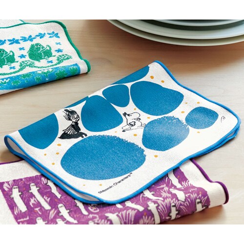 【クリアランス】【1回のみお届け】[ムーミンと岩] 「ムーミン」暮らしのふきん