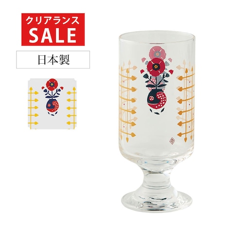 【クリアランス】【1回のみお届け】[だりあ] 「竹久夢二」大正モダンあふれるレトロ調グラス