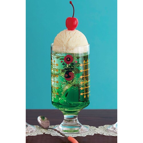 【クリアランス】【1回のみお届け】[だりあ] 「竹久夢二」大正モダンあふれるレトロ調グラス