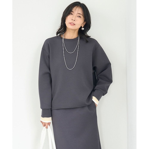 【UNFILO／アンフィーロ】BEAUTY FORM JERSEY バックフォルムプルオーバー
