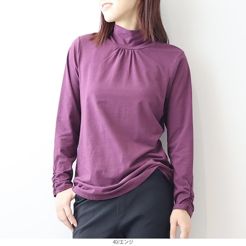 天竺タートルネック 【大きいサイズ】