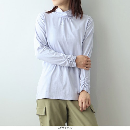 天竺タートルネック 【大きいサイズ】