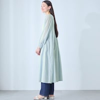 モデル身長171cm／M～L ※写真は撮影用のため着丈+6cmになります。