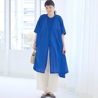 モデル身長166cm／M～L ※写真は撮影用のため股下+6㎝になります。