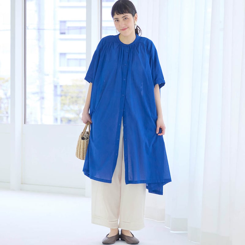 モデル身長166cm／M～L ※写真は撮影用のため股下+6㎝になります。