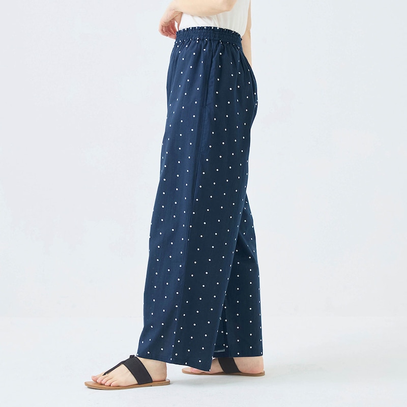 モデル身長166cm／M～L ※写真は撮影用のため股下+6㎝になります。