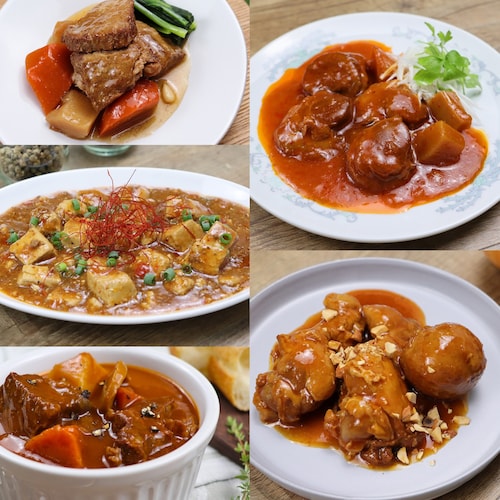 北海道こだわりレトルト惣菜セット