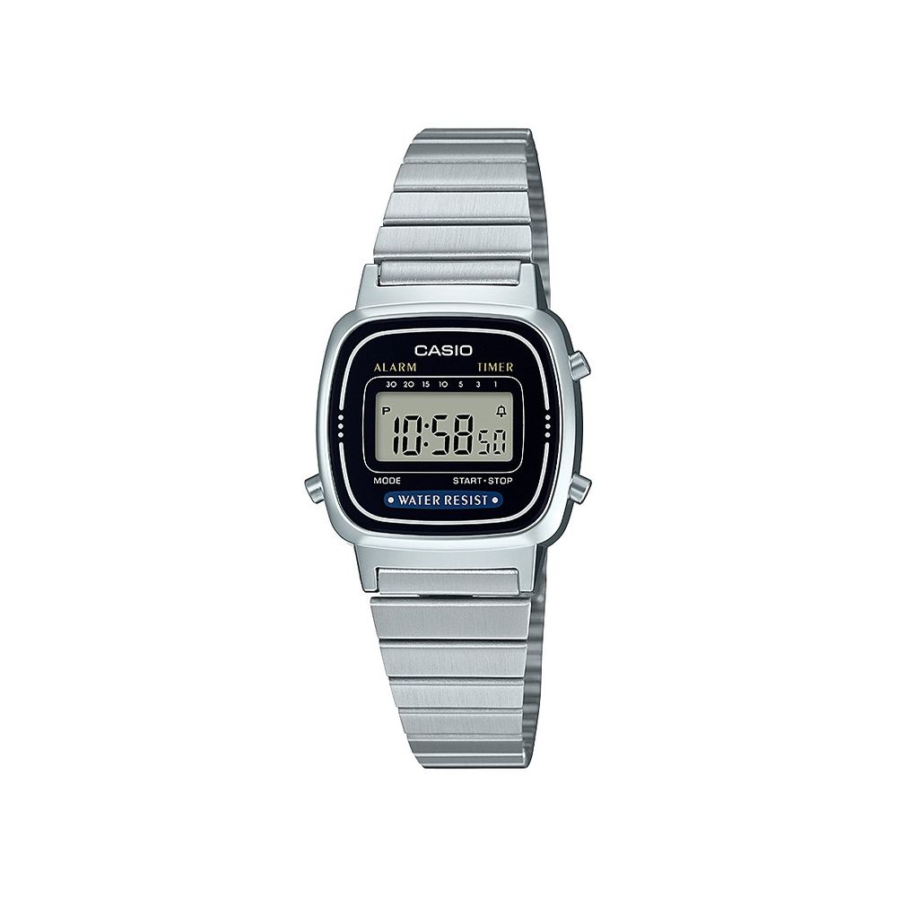 【カシオ/CASIO】スクエアフェイスデジタル腕時計 【カシオ/CASIO】スクエアフェイスデジタル腕時計