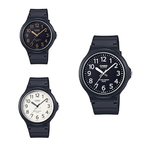 【カシオ/CASIO】樹脂ベルトラウンドフェイス腕時計